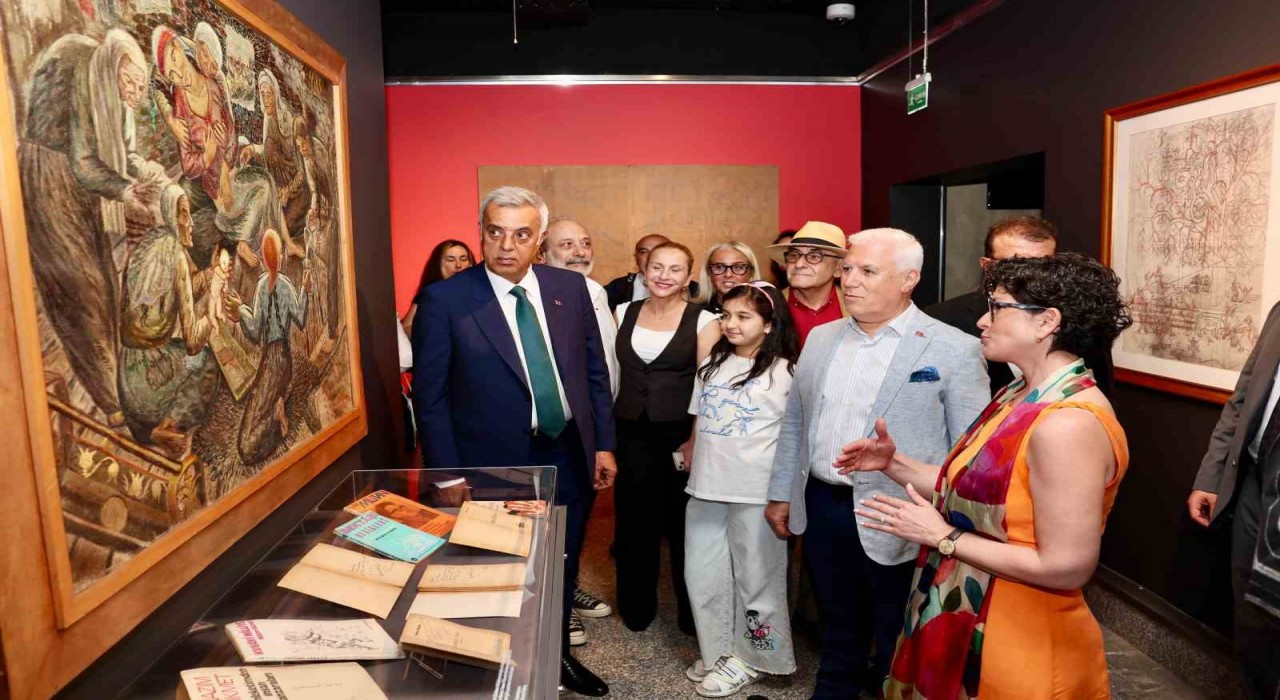 Usta ressam İbrahim Balabanın eserleri Bursalılarla buluştu