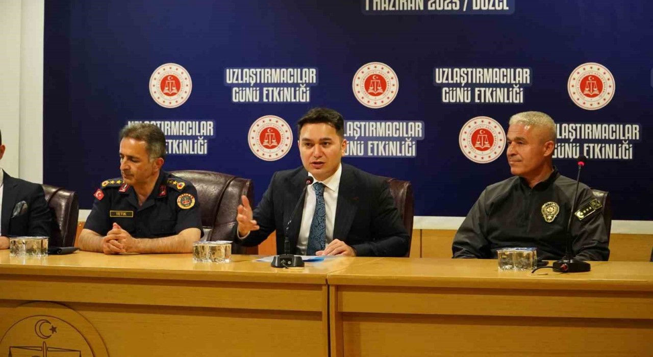 Uzlaştırma çabuk çözüm hızlı adalet