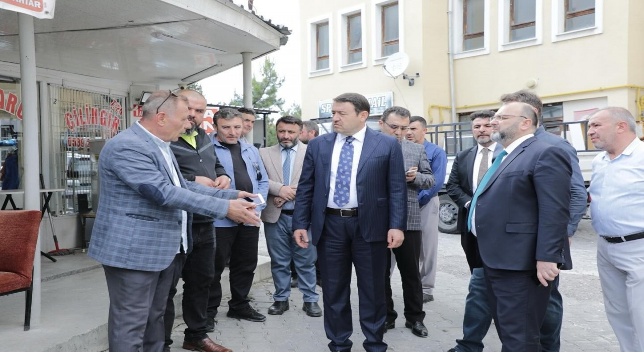 Vali Musa Işın, Balıklı Mahallesi Kentsel Dönüşüm Proje Alanında incelemelerde bulundu