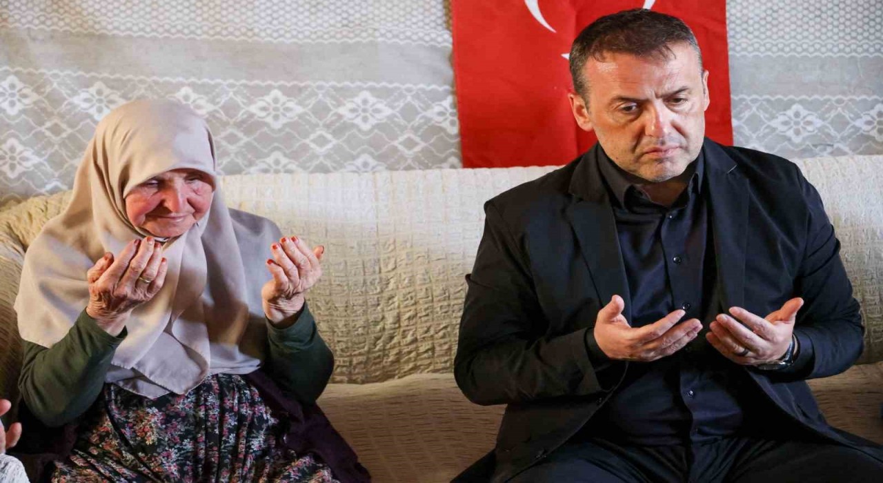 Vali Sözerden şehit ailesine ziyaret