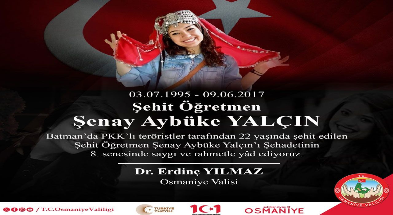 Vali Yılmaz’dan Şehit Öğretmen İçin Anlamlı Anma Mesajı