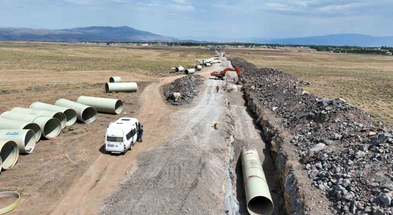 Van Erciş Pay Sulaması Projesinin yüzde 36sı tamamlandı