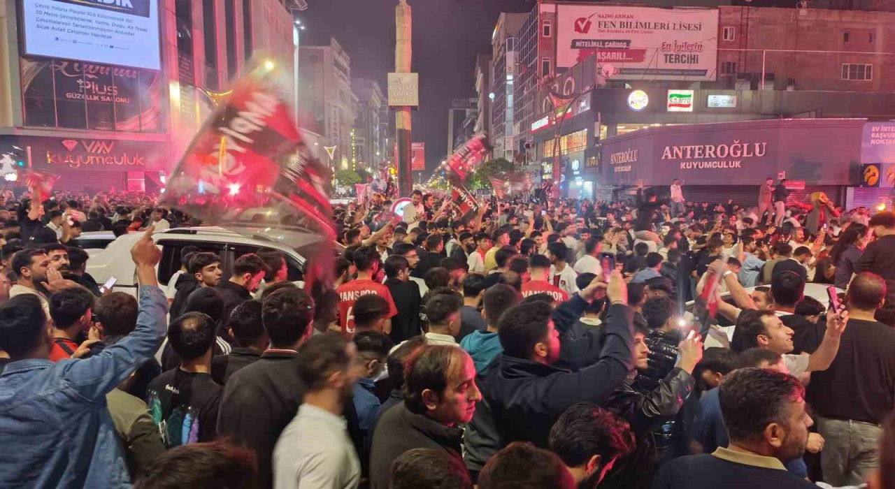 Vanda şampiyonluk coşkusu