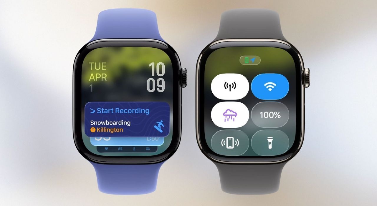 watchOS 26 ile Denetim Merkezi'nde Büyük Değişim