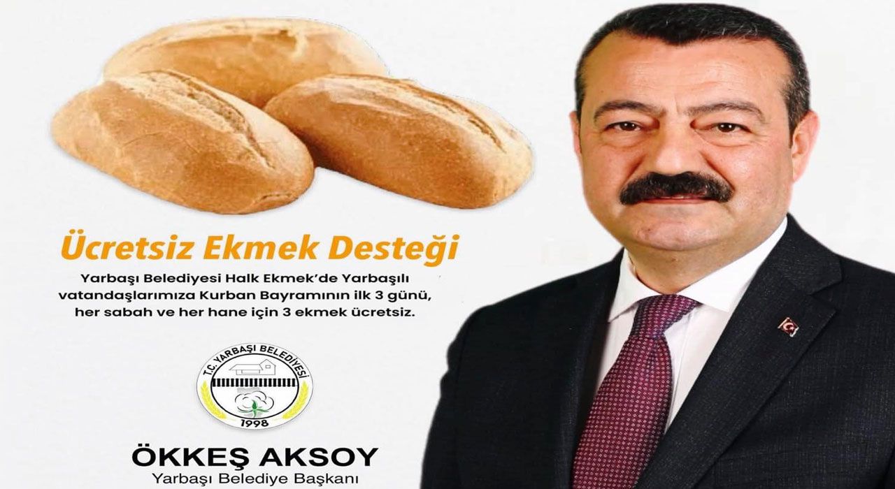 Yarbaşı Belediyesi'nden Bayrama Özel Ücretsiz Ekmek, Dolmuş ve Çöp Poşeti Hizmeti