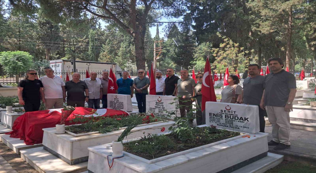 Yarbay Melih Gülova şehadetinin yıldönümünde Manisada anıldı