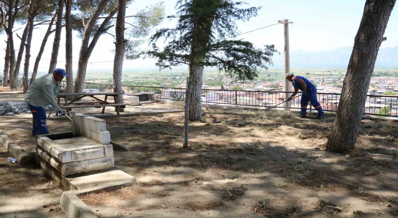 Yenipazar Çamlık Mesire Alanı düzenleniyor