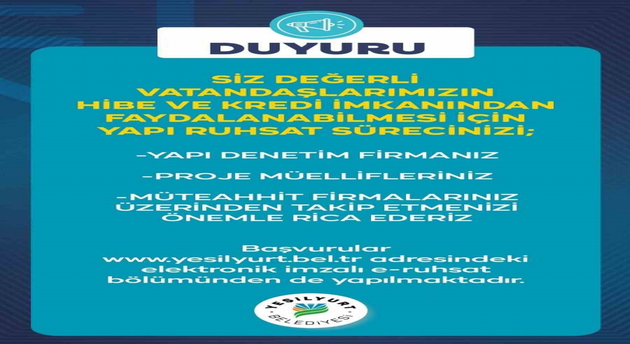 Yeşilyurtta Yerinde Dönüşüm için geri sayım başladı