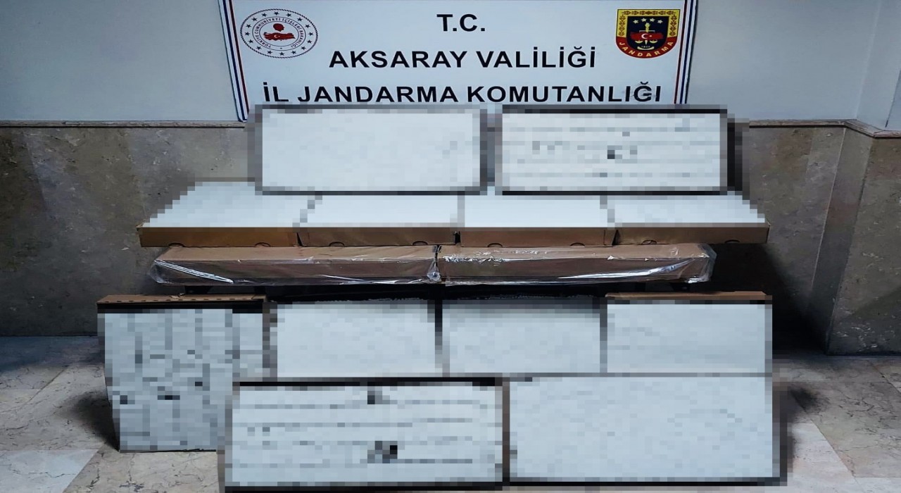 Yolcu otobüsünde 87 bin dolu makaron ele geçirildi