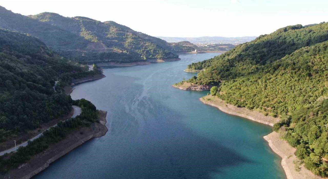Yuvacık Barajının su seviyesi yüzde 63e düştü