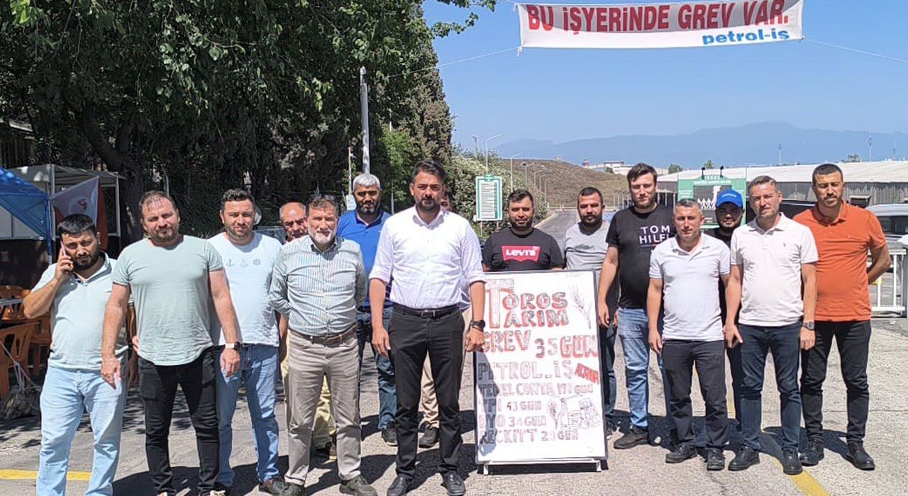 Zafer Partili Ulaştır, İşçilerin Grevine Destek Verdi