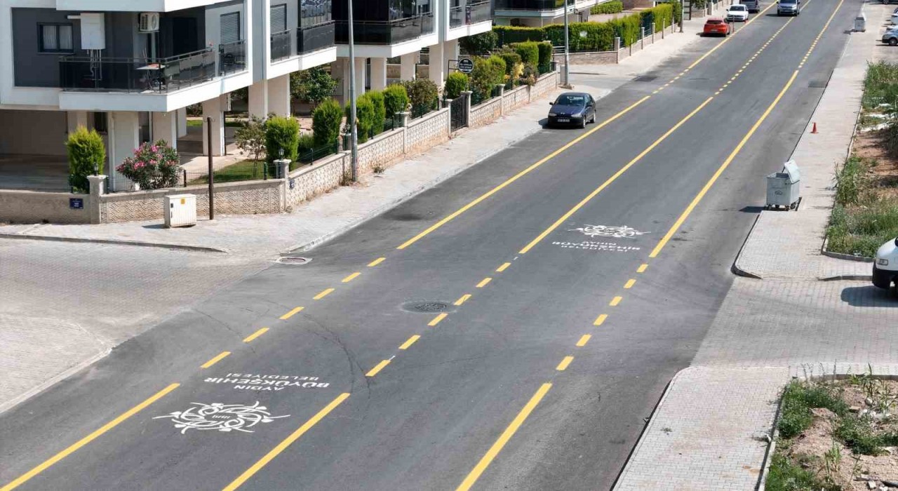 Zeybek Mahallesinde asfalt çalışmaları tamamlandı