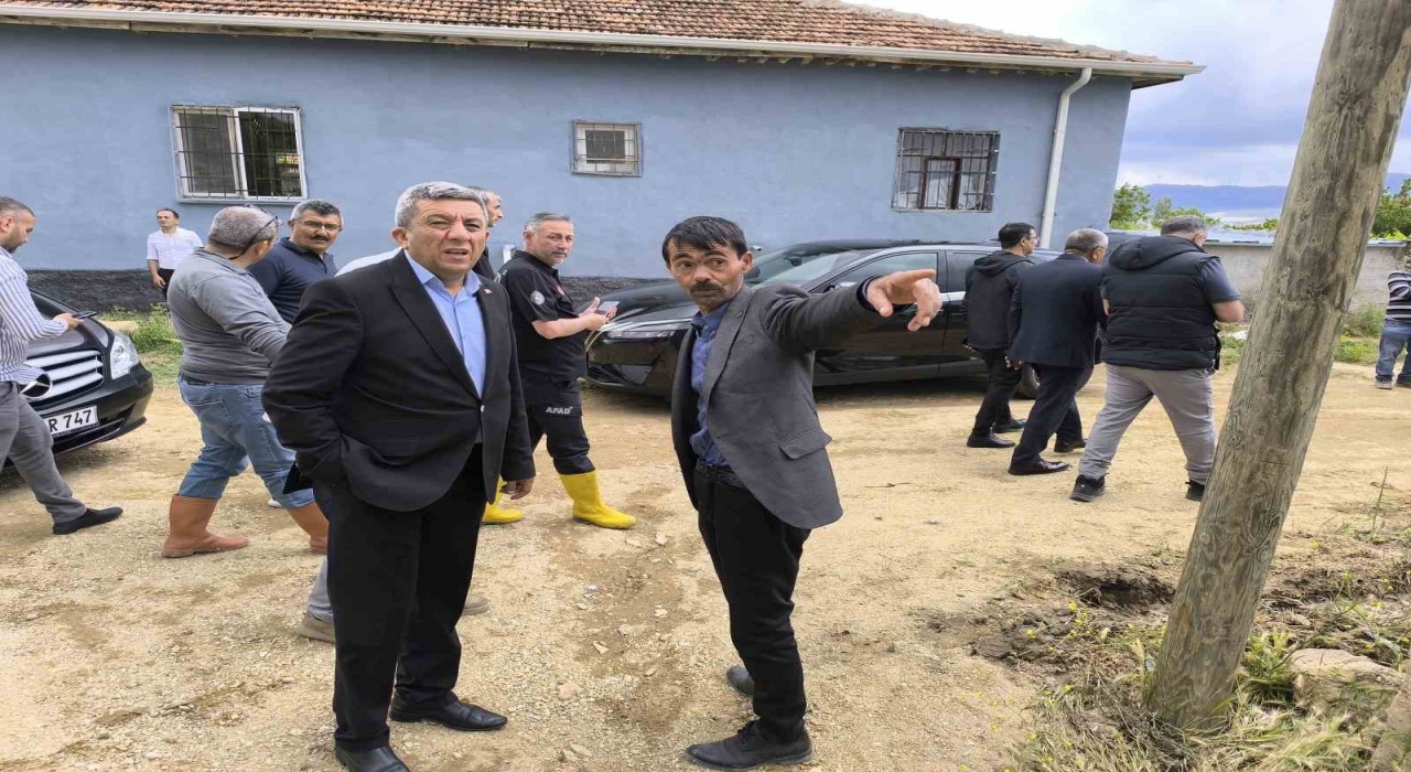 Ziraat Odası Başkanı Toprak: Tarım arazilerinde 2 bin dönüme yakın zarar var