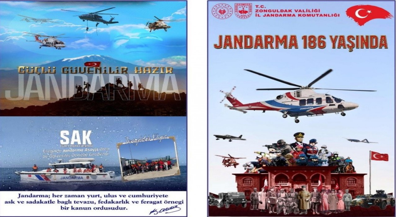 Zonguldak Jandarmanın 186. yılı kutlanacak