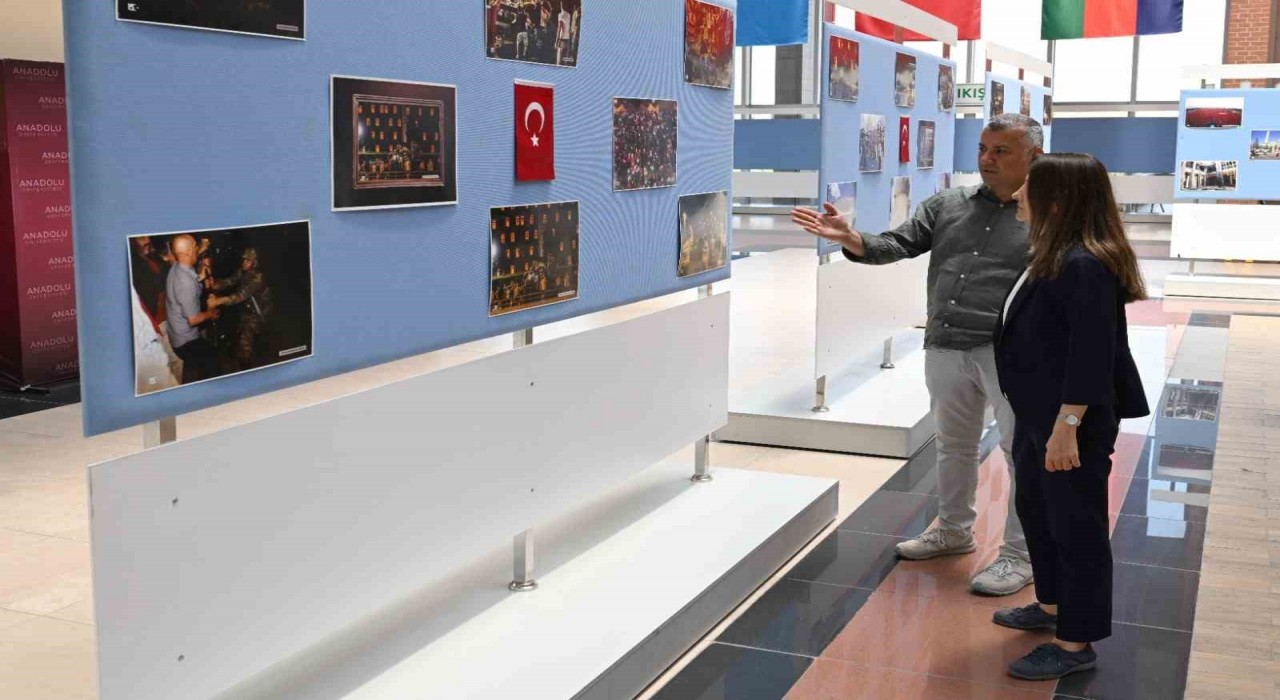 15 Temmuz kahramanları Anadolu Üniversitesinde anıldı