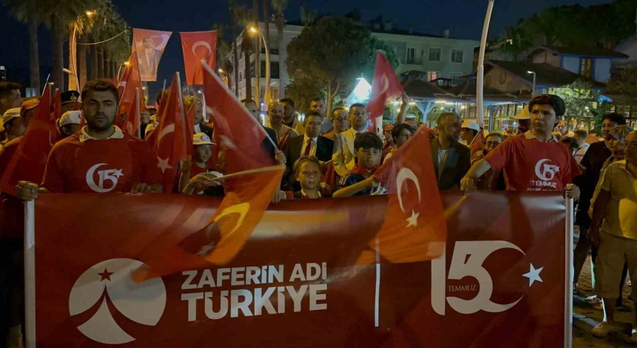 15 Temmuz Marmariste çeşitli etkinliklerle anıldı