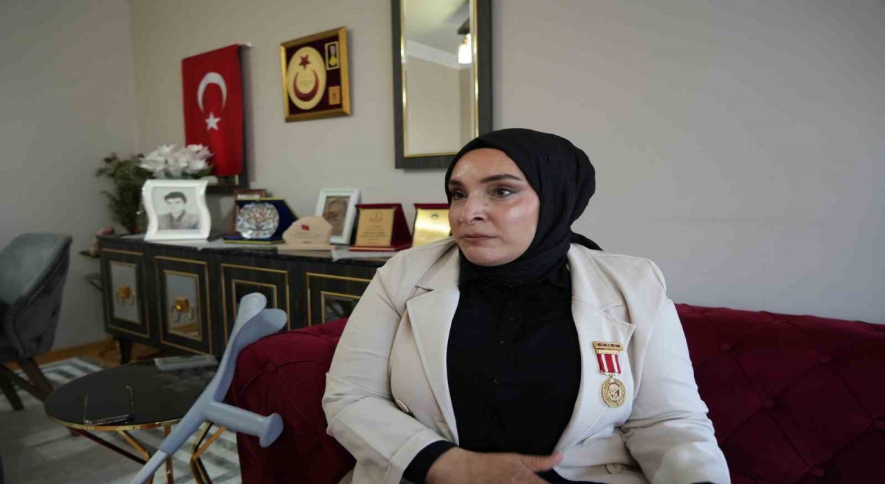 15 Temmuz şehidi eşi ve gazi Şefkatlioğlu: Vatan ve bayrak için bir kere değil, bin kere ölürüm