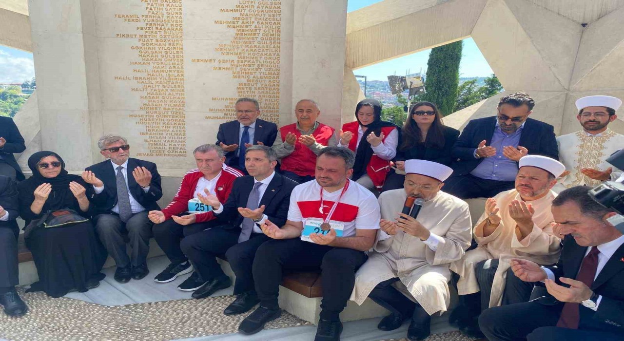 15 Temmuz Şehitler Anıtında anma töreni gerçekleştirildi