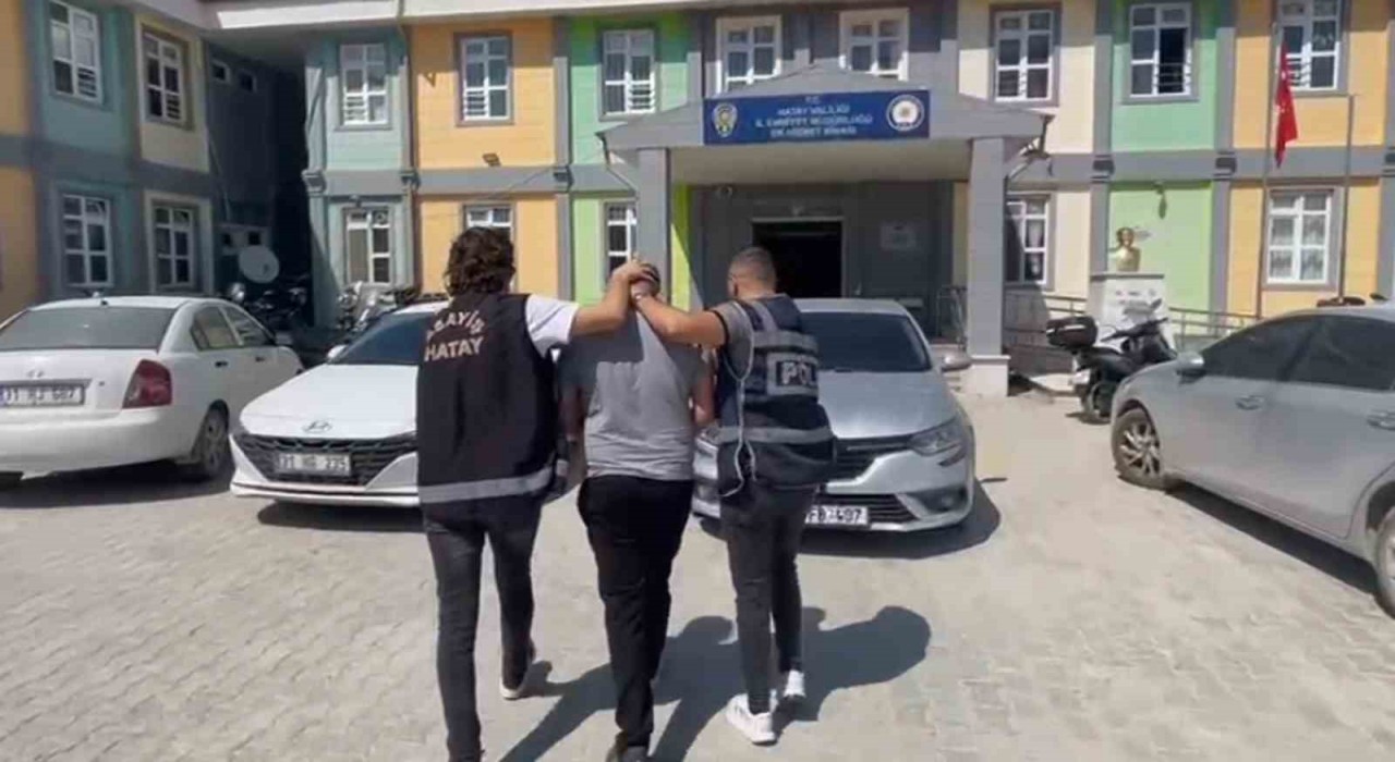 18 yıl hapis cezası ile aranıyordu Antakyada yakalandı