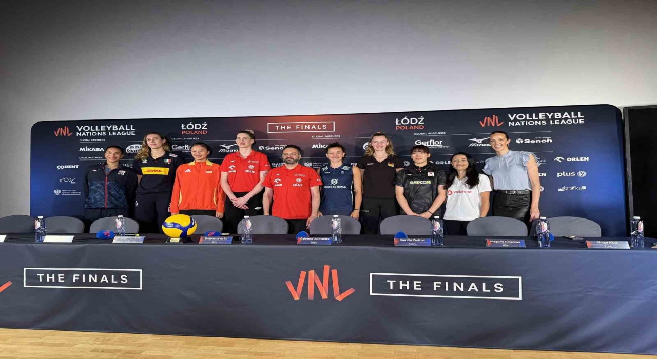 2025 FIVB Kadınlar Voleybol Milletler Ligi Finallerinin basın toplantısı yapıldı