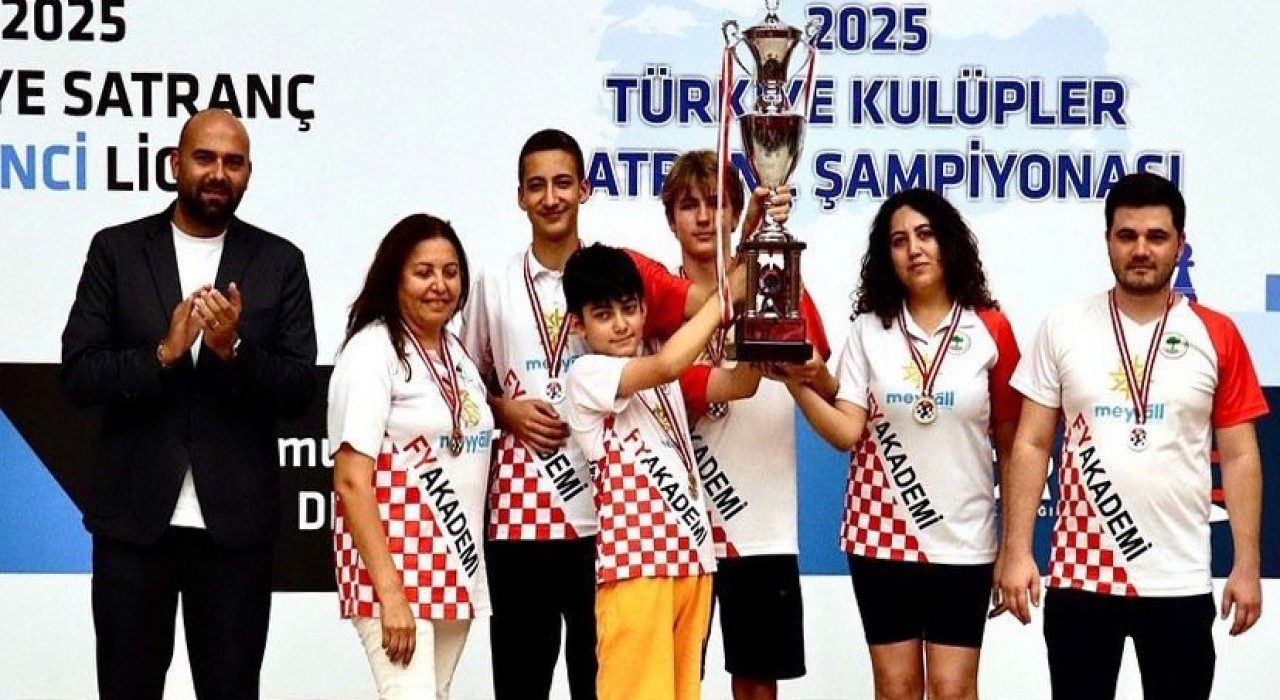 2025 Türkiye Satranç İkinci Liginde şampiyon Fatma Yılmaz Spor Kulübü