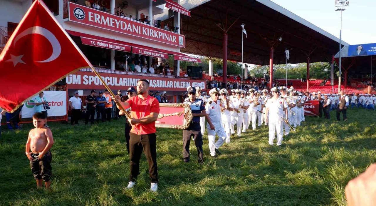 664. Tarihi Kırkpınar Yağlı Güreşlerinin resmi açılış töreni yapıldı