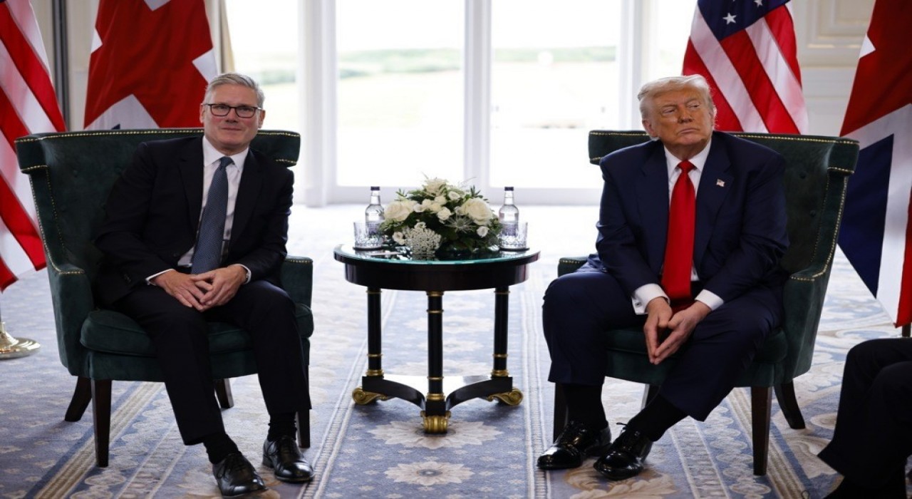ABD Başkanı Trump, İngiltere Başbakanı Starmer ile görüştü