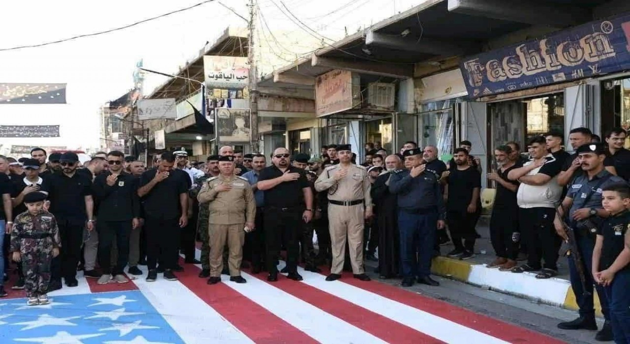 Irak’ta ABD Bayrağı Üzerinden Geçenlere Ceza