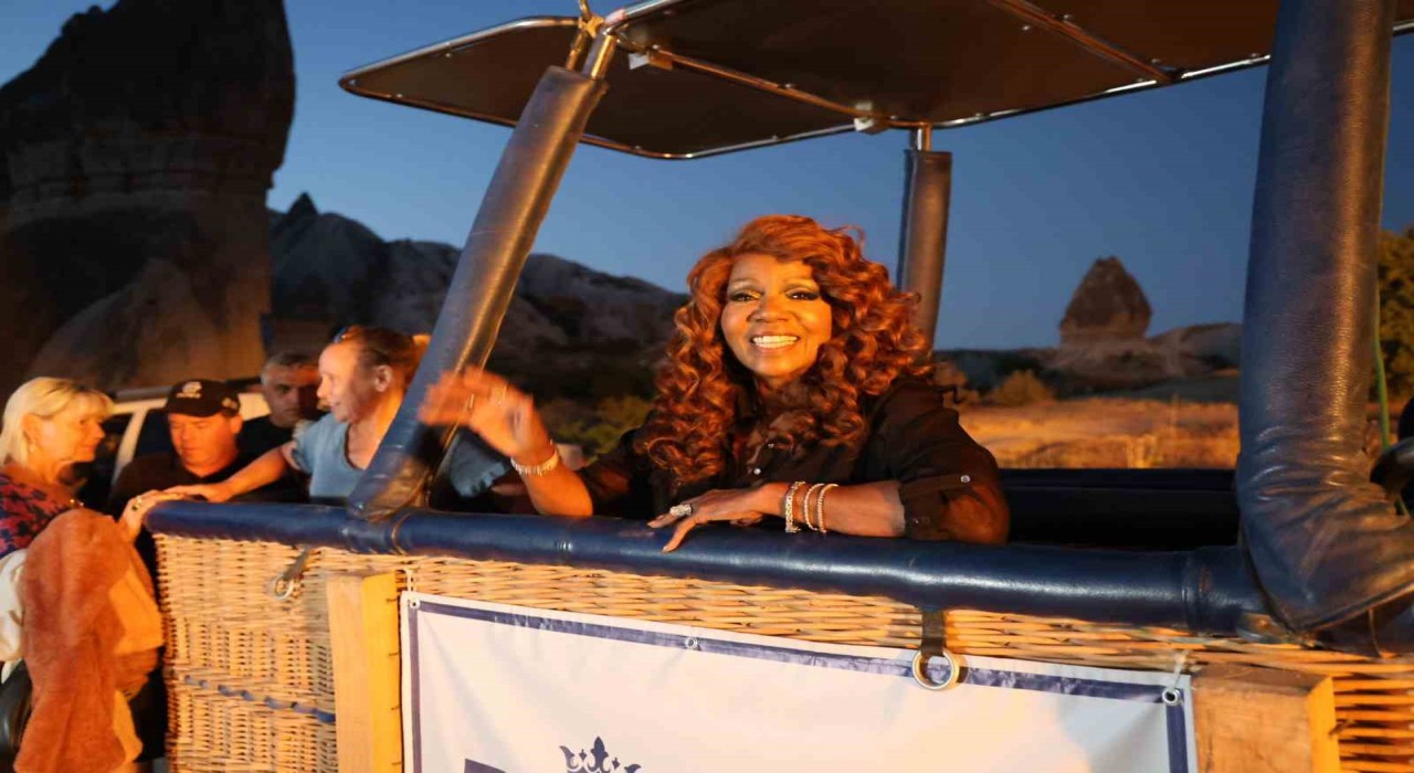 ABDli ünlü sanatçı Kapadokyayı kuş bakışı izledi