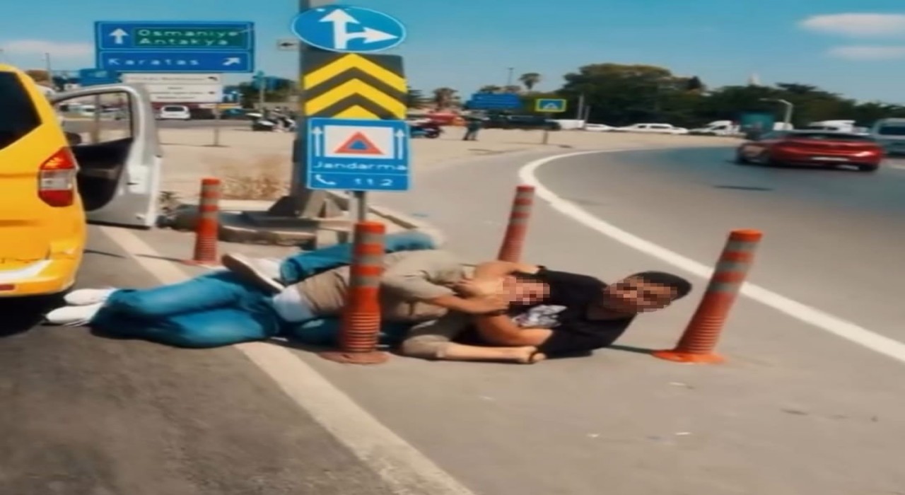 Adanada ilginç kavga kamerada