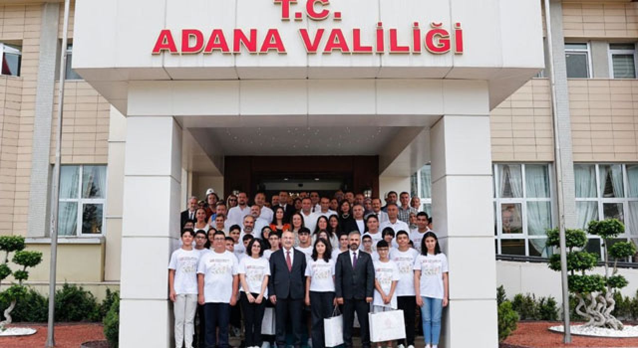 Adana'da LGS Birincileri Vali Köşger ile Buluştu