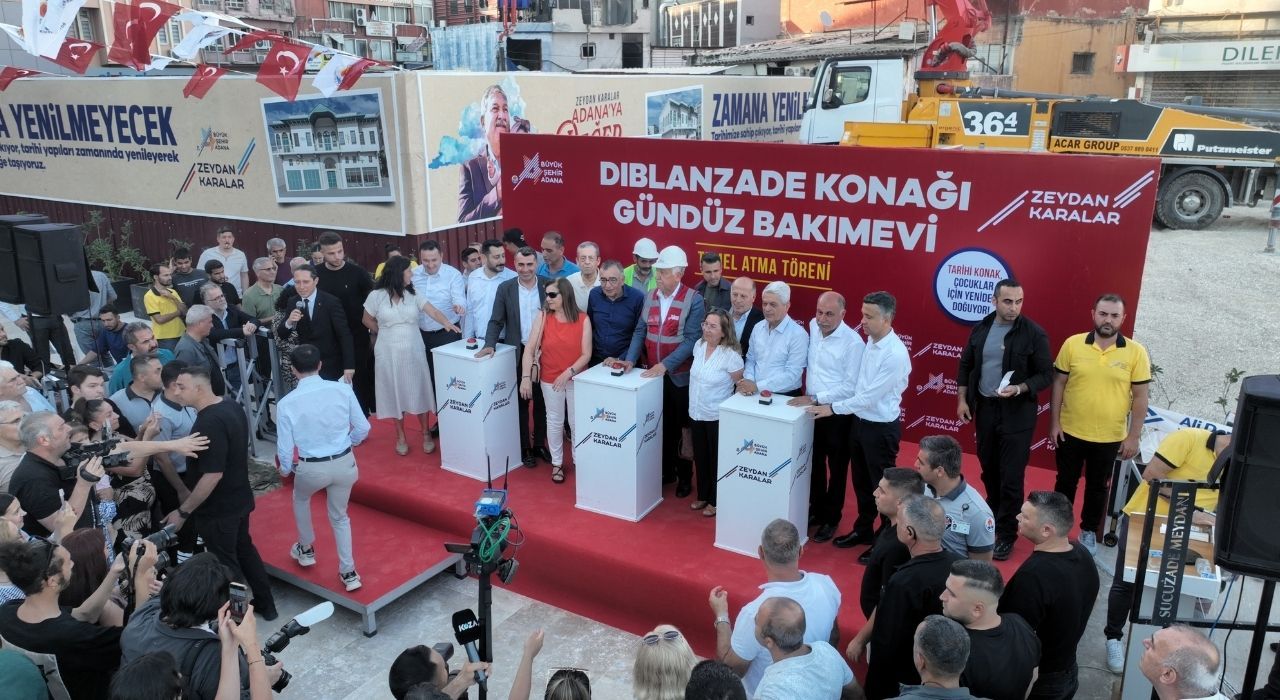 Adana’nın Tarihi Dıblanzade Konağı Gündüz Bakımevi Oluyor