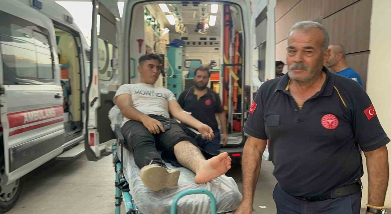 Adıyamanda otomobille motosiklet çarpıştı: 1 yaralı