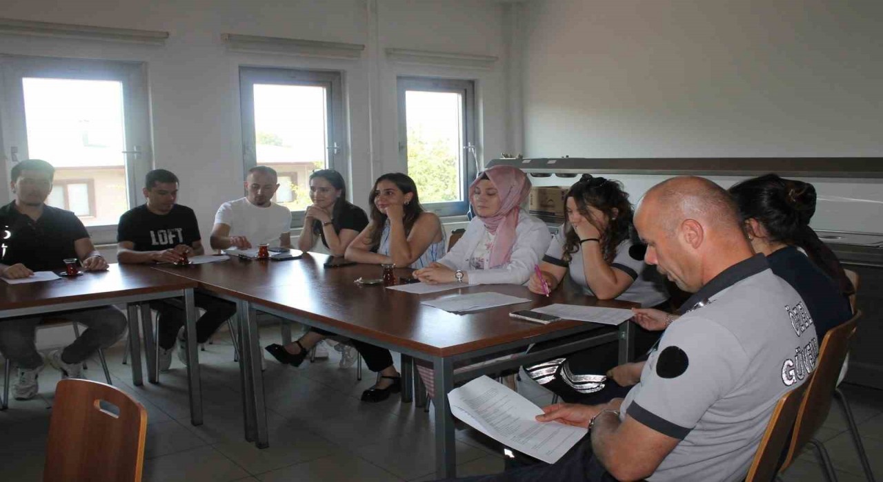 Afet ve acil durumlara hazırlık yaptılar