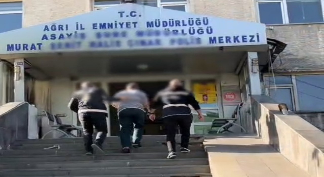 Ağrıda hakkında kesinleşmiş 10 yıl hapis cezası bulunan hükümlü yakalandı