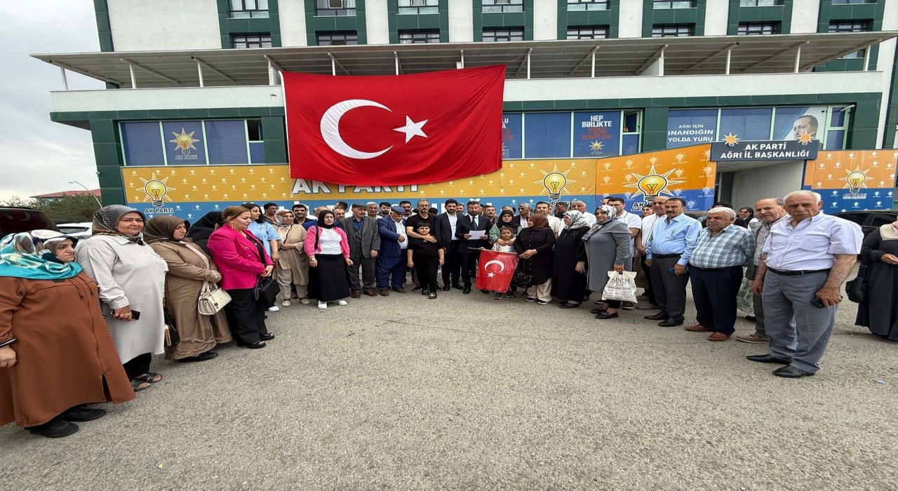 AK Parti Ağrı İl Başkanı Yıldız; Terörsüz Türkiye hedefiyle yeni bir döneme giriyoruz