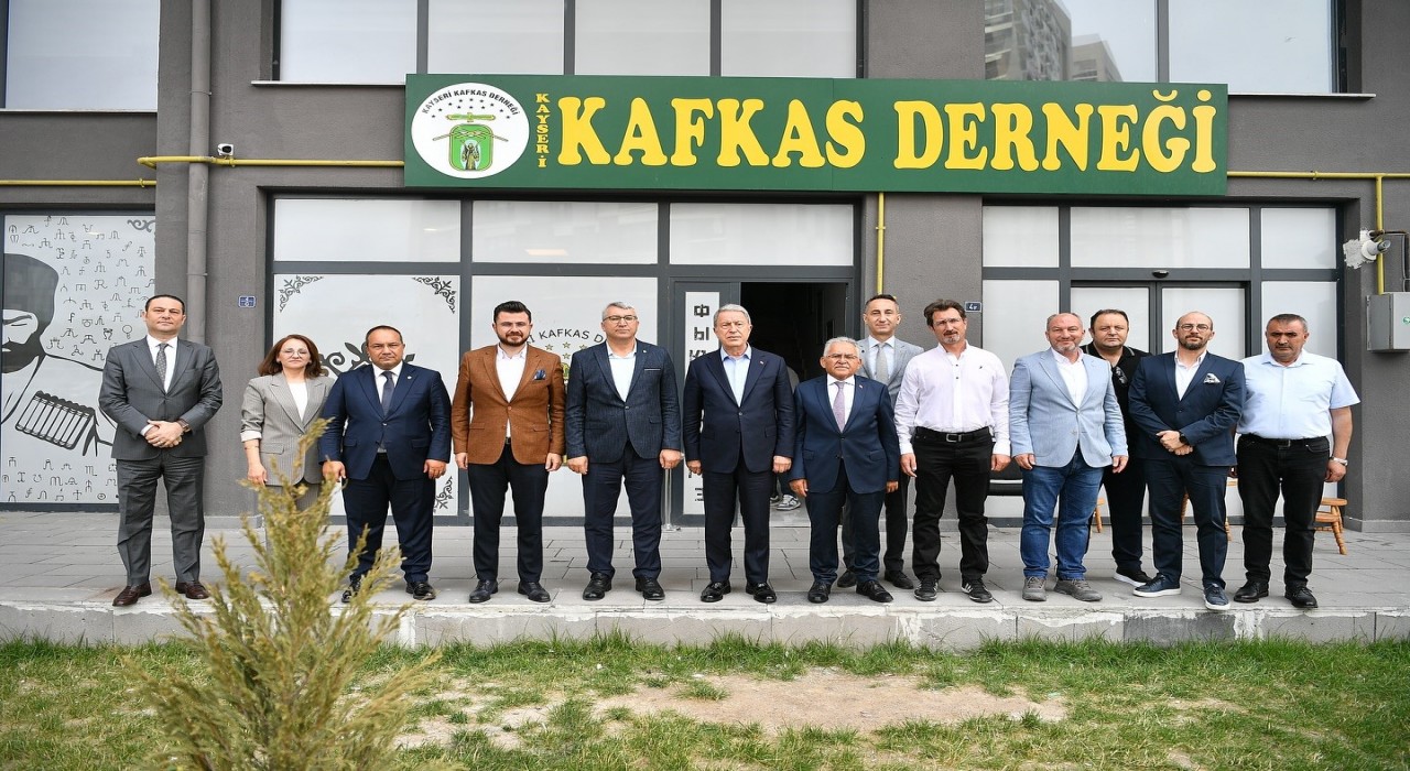 Akar ve Büyükkılıçtan Kayseri Kafkas Derneğine ziyaret