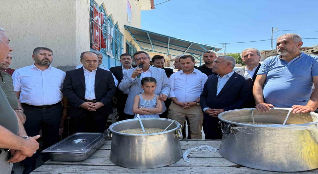 Akçadağ Fatih Mahallesinde aşure etkinliği