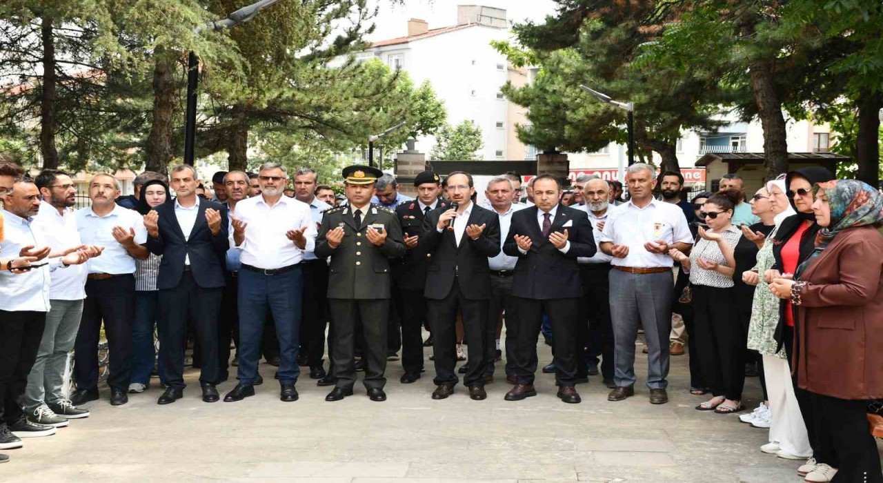 Akşehirde 15 Temmuz Demokrasi ve Milli Birlik Günü etkinlikleri