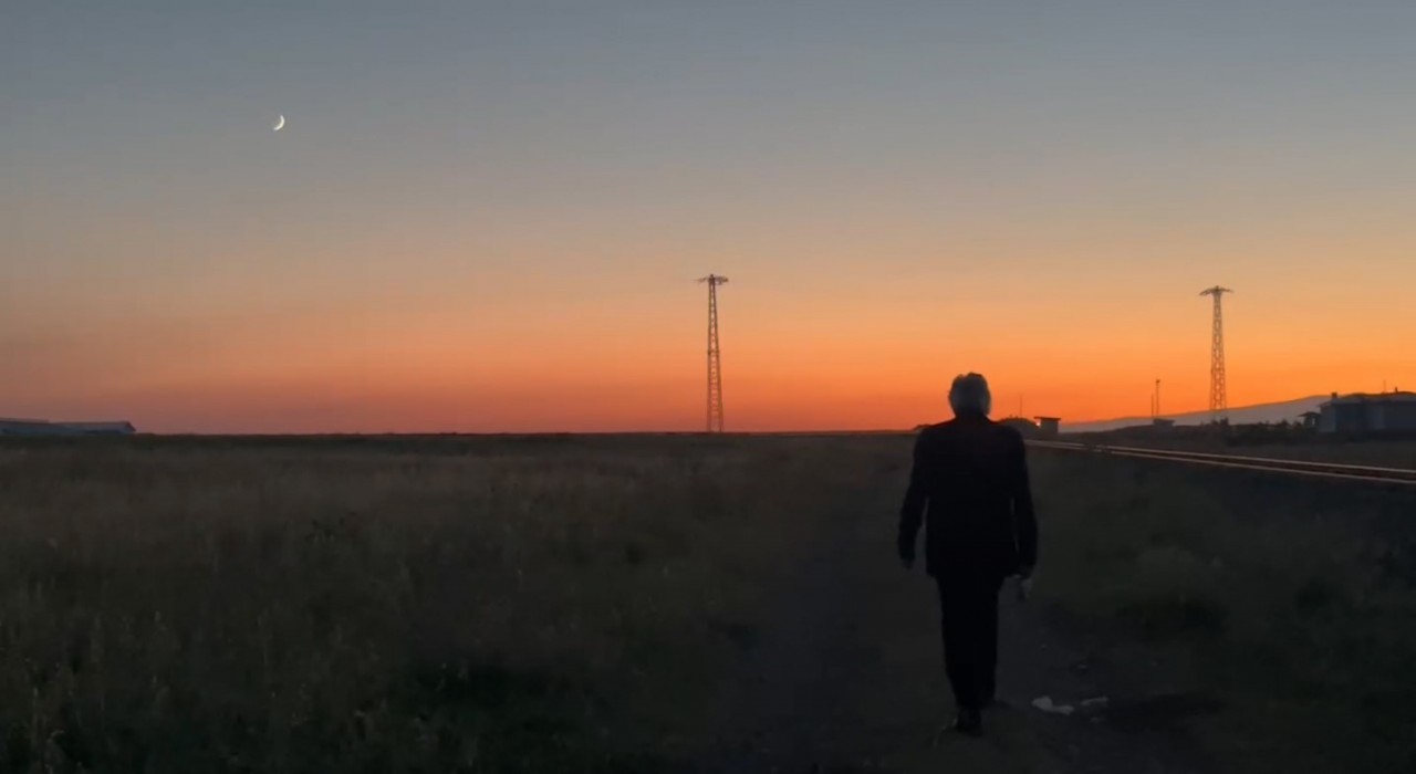 Akyakada gökyüzü kızıla büründü