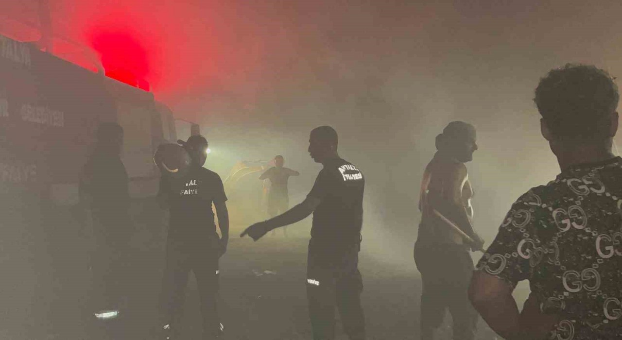 Alanyada orman yangınında 3 hektarlık alan zarar gördü