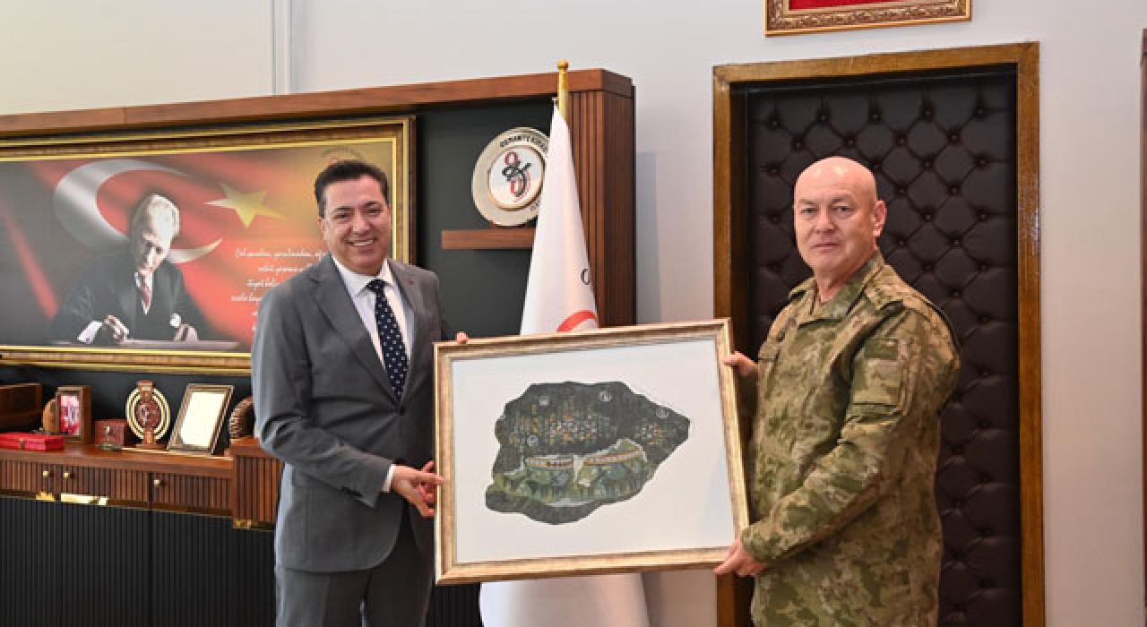 Albay Kocabaş’tan OKÜ’ye Veda Ziyareti