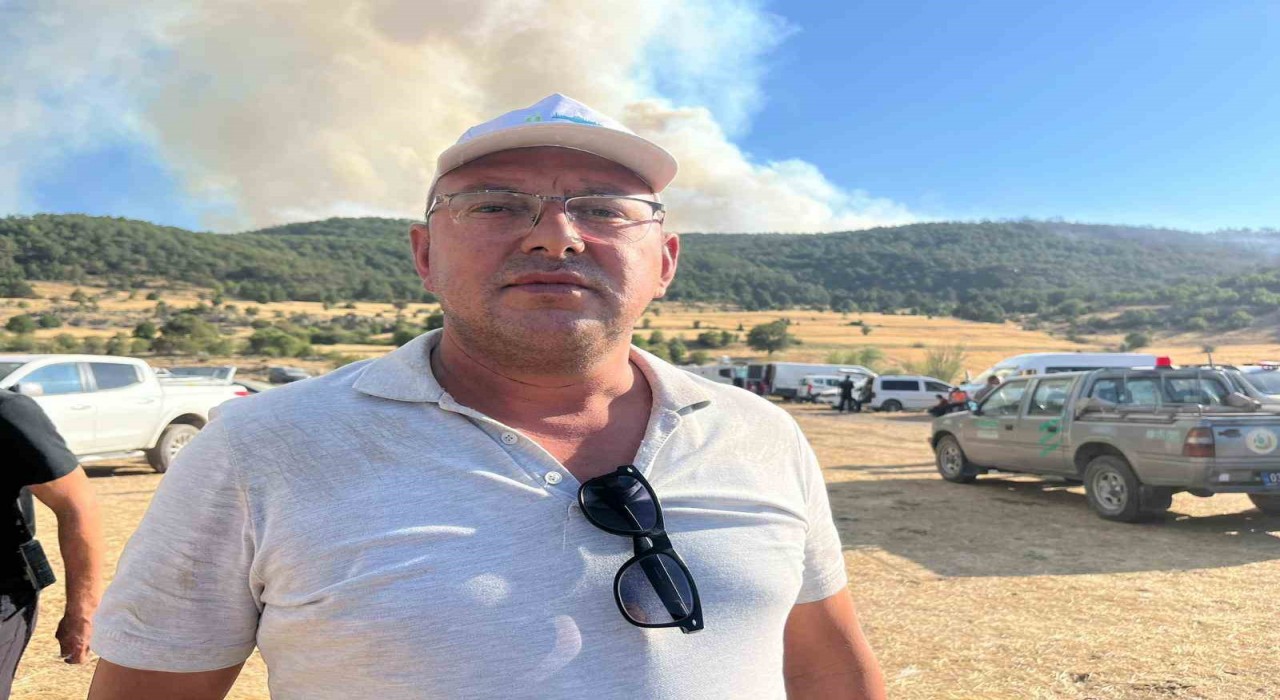 Alevlerin arasında kalan ve kepçesi kül olan operatörün arkadaşı o anları anlattı