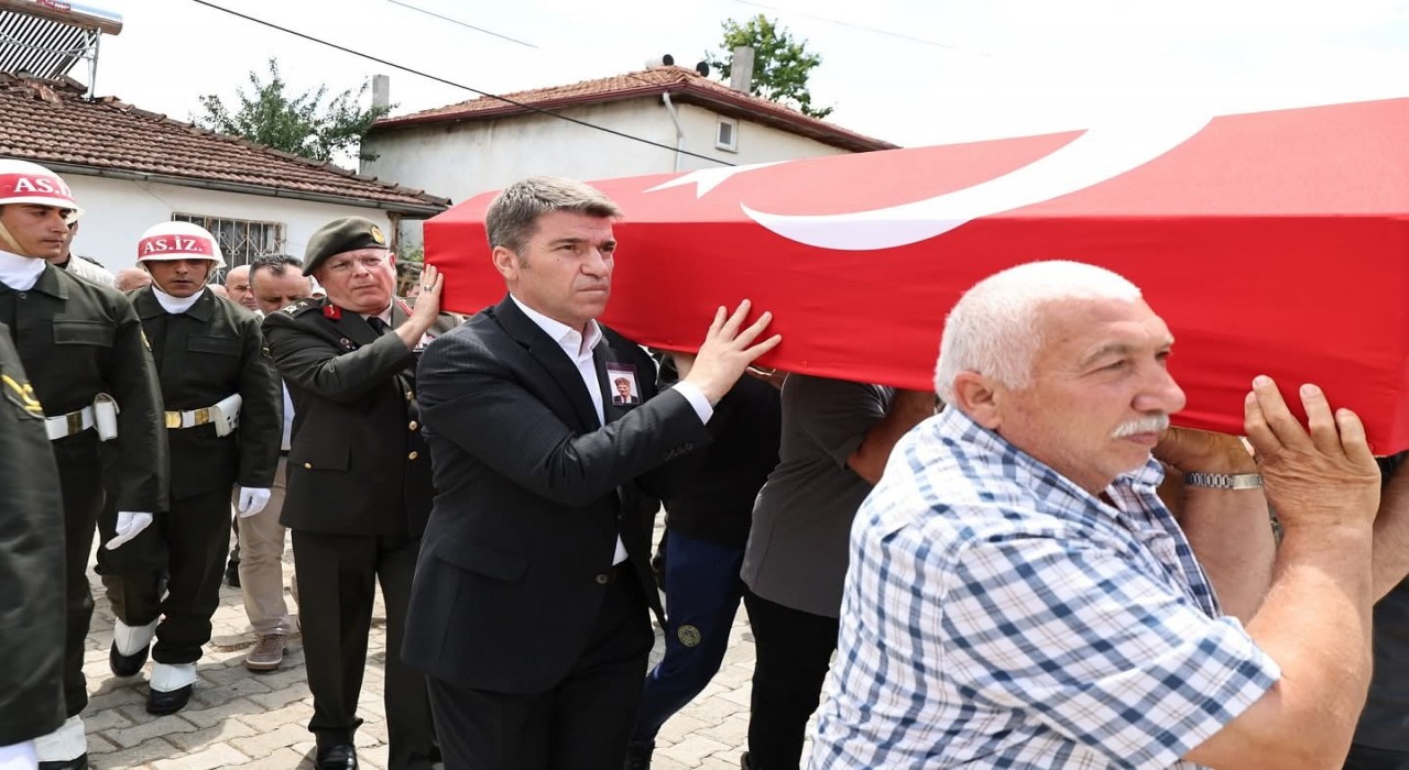 Amasyanın son Kore gazilerinden Halil Kanar son yolculuğuna uğurlandı