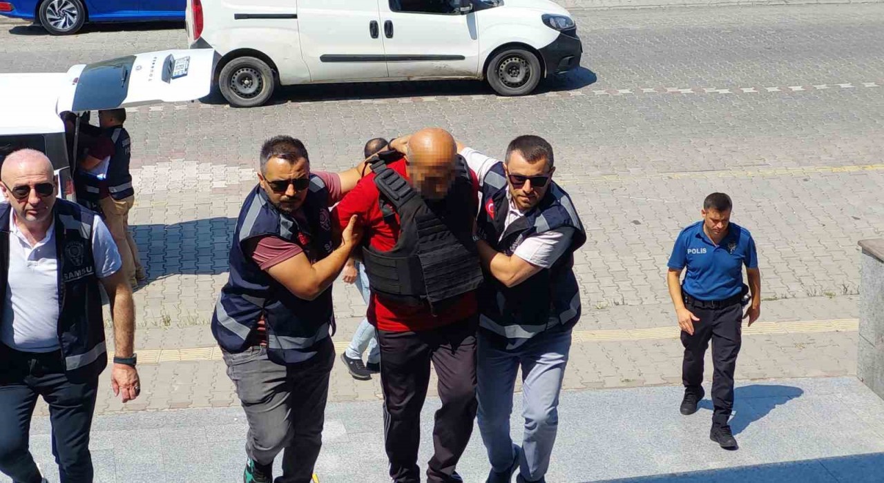 Amcasının oğlunu öldüren emekli polis adliyeye sevk edildi