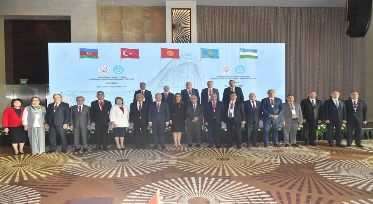 Anayasa Mahkemesi Başkanı Özkaya, TÜRK-AY 1. Kongresine katıldı