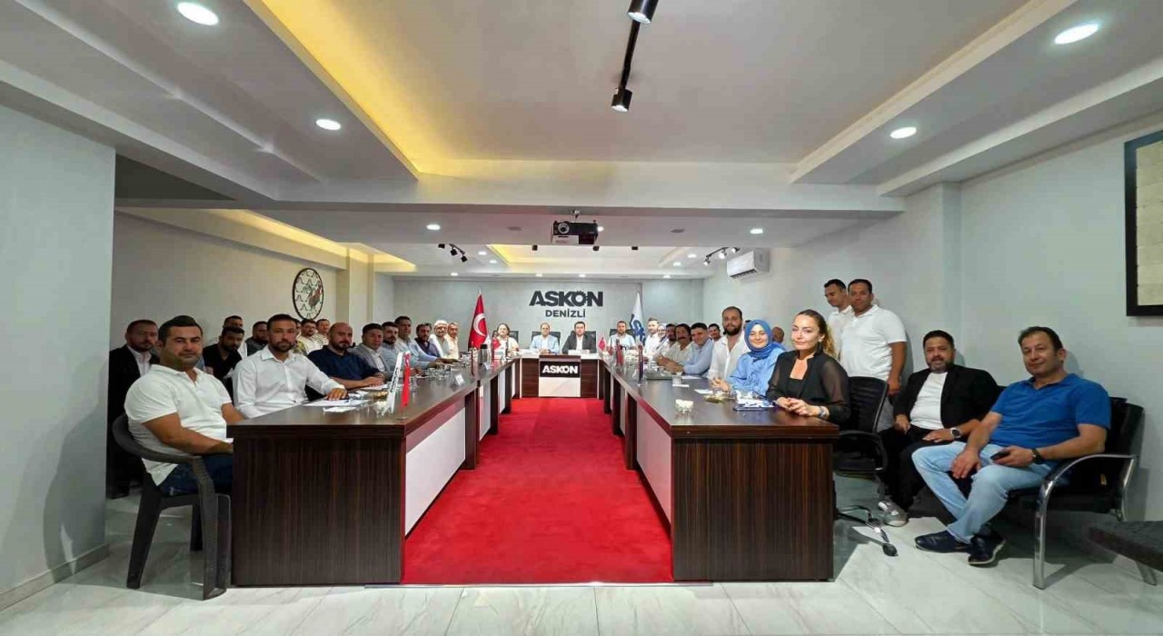 ASKON Aydın ve Denizli şubeleri arasında İş Geliştirme Toplantısı gerçekleştirildi