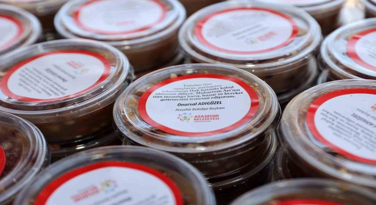 Ataşehirde 12 farklı noktada aşure dağıtılacak