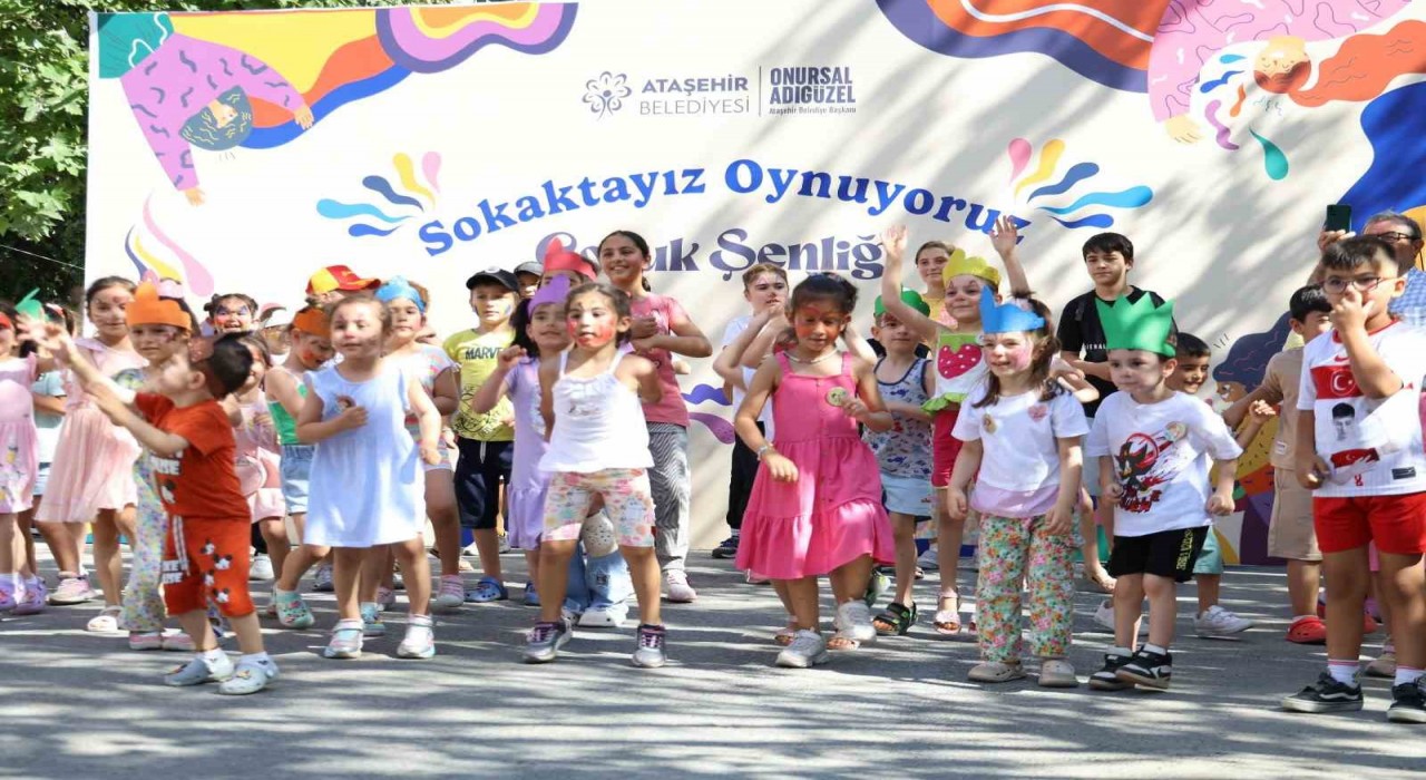 Ataşehirde çocuk şenlikleri yaz boyunca devam edecek