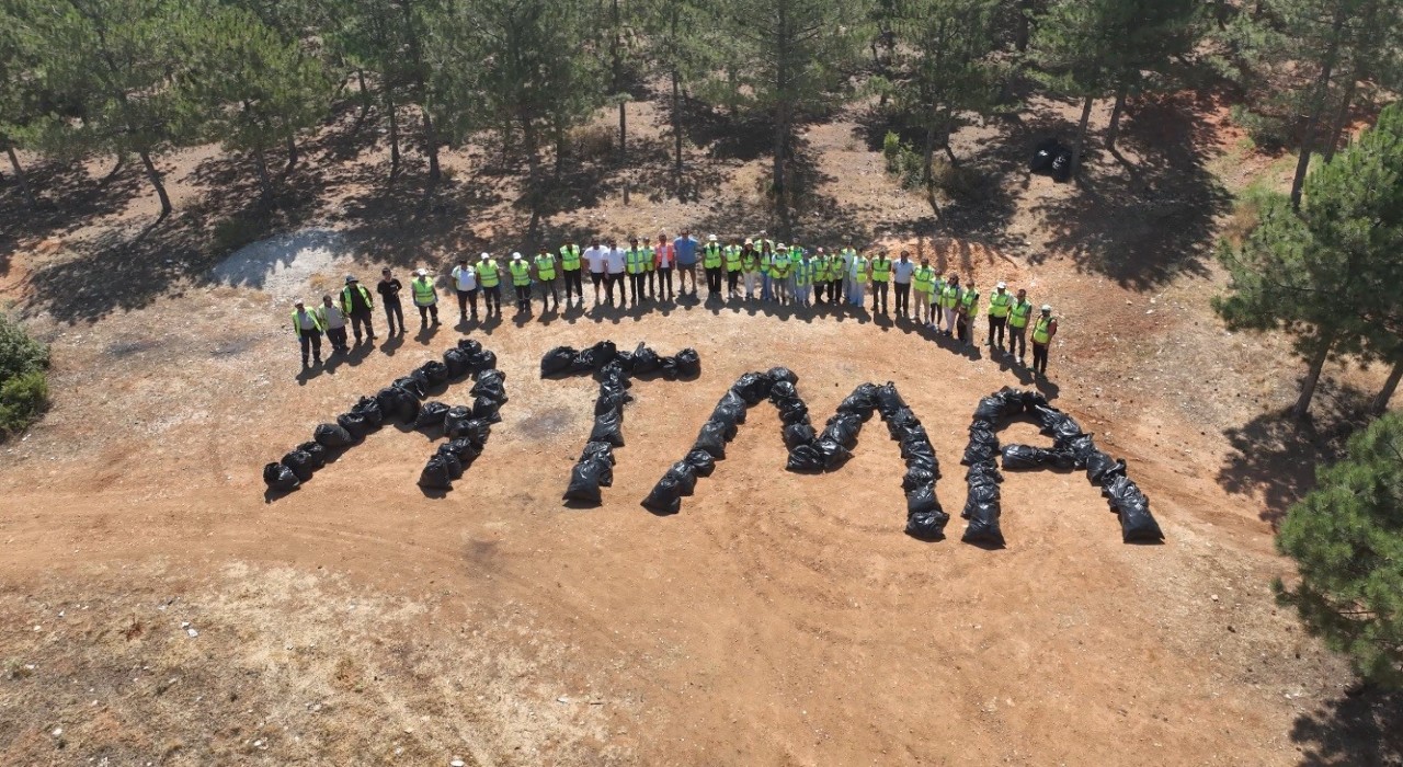 Atatürk Ormanından 20 ton çöp çıktı